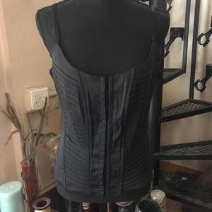 Black Lace Up Corset Bustier Lingerie